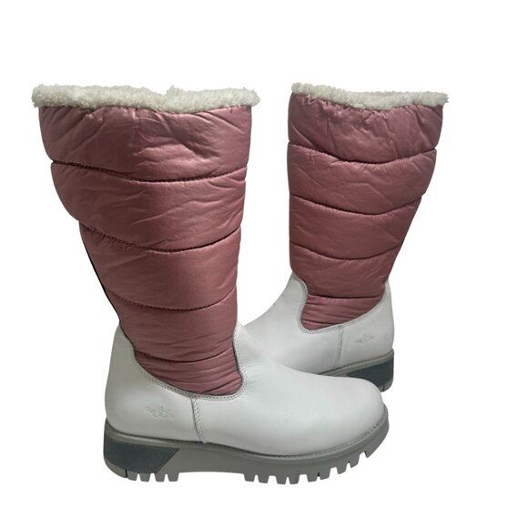 Bos. & Co. Women's GRACEN PRIMA Size 38/8  Mid-Calf Snow Boot Pink NEW - Picture 2 of 8